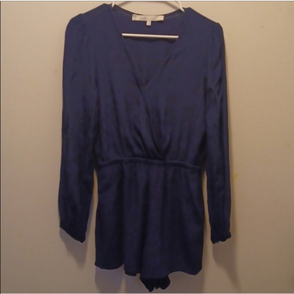 Lovers + Friends size medium long sleeve Romper